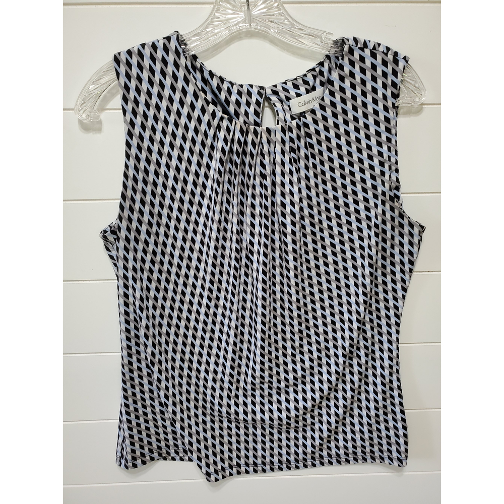 Calvin Klein Size M geometric pattern dress tank